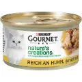 Gourmet Økonomipakke: 24 x 85 g Gourmet Nature's Creations - Kylling, spinat & tomat