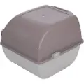 Omega Paw Roll'n Clean selvrensende kattetoilet - Taupe / grå