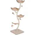 Zooplus Exclusive Kradsetræ Cat´s Flower XXL - Creme