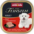 Animonda Vom Feinsten Økonomipakke: 48 x 150 g Animonda vom Feinsten - Adult kornfri: Okse & Kalkunhjerter
