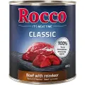 Rocco Classic 12 x 800 g - Okse med rensdyr