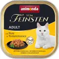 Animonda Vom Feinsten Adult kornfrit i sauce 6 x 100 g - Kalkun i tomatsauce