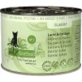 Catz Finefood Økonomipakke: 24 x 200 g catz finefood i dåse - Laks & Fjerkræ