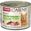 Animonda Carny Økonomipakke: 24 x 200 g Animonda Carny Adult - Kylling, kalkun & kanin