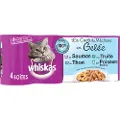 Whiskas Økonomipakke: 24 x 390 / 400 g Whiskas La Carte - Fra fiskeren i gelé (24 x 390 g)