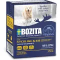 Bozita Økonomipakke Bozita bidder i gelé 12 x 370 g - Kylling & Ris