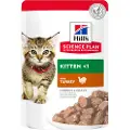 Hill's Pet Nutrition Kitten portionspose - 12 x 85 g Kalkun