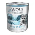 Wolf of Wilderness Økonomipakke: 12 x 800 g Little Wolf of Wilderness - Blue River Junior - Kylling & Laks