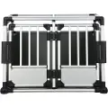 Trixie hundebur Aluminium dobbelt - Str. M-L: B 93 x D 88 x H 64 cm
