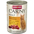 Animonda Carny Adult 6 x 400 g - Okse, Kylling & Andehjerter