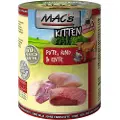 Mac'S Cat kattefoder 6 x 400 g - Kitten: Kalkun, Okse & And
