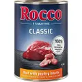 Rocco Classic 12 x 400 g - Okse & Fjerkræhjerter