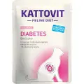 Kattovit Økonomipakke: 24 x 85 g Kattovit portionsposer - Diabetes - Laks