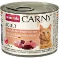 Animonda Carny Adult 6 x 200 g - Kylling, kalkun & andehjerter