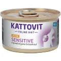 Kattovit Økonomipakke: 24 x 85 g Kattovit Specialdiæt - Sensitive Kylling
