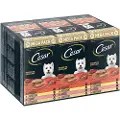 Cesar Økonomipakke: 24 x 150 g Mix Cesar alubakker - Terrin (Okse, Kalkun + Okse, Fjerkræ, Lam)
