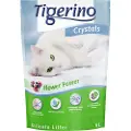 Tigerino Økonomipakke: 6 x 5 l Tigerino Crystals kattegrus - Flower