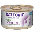 Kattovit Sensitive, dåse 85 g - Økonomipakke: 24 x 85 g Kalkun