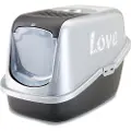 Savic Nestor Impression Kattetoilet "Love" - Startsæt: Toilet "Love" + 2 filtre + 12 Bag it up