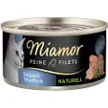 Miamor Økonomipakke: 24 x 80 g Miamor Fine Fileter Naturel - Skipjack Tun