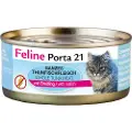 Porta 21 Økonomipakke: 24 x 156 g Feline Porta 21 - Tun med brisling