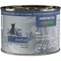 Catz Finefood Økonomipakke: 24 x 200 g catz finefood Monoprotein dåse - Kalkun