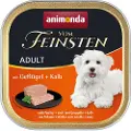 Animonda Vom Feinsten Økonomipakke: 48 x 150 g Animonda vom Feinsten - Adult kornfri: Fjerkræ & Kalv