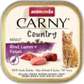 Animonda Carny Økonomipakke: 64 x 100 g Animonda Carny Country Adult - Okse, Lam & Fasan