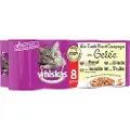 Whiskas Økonomipakke: 24 x 390 / 400 g Whiskas La Carte - Fra hav & land i gelé (24 x 390 g)