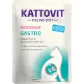 Kattovit Økonomipakke: 24 x 85 g Kattovit portionsposer - Gastro - Laks & Ris
