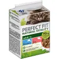 Perfect Fit Natural Vitality Adult 1+ - Økonomipakke: Dybhavsfisk & Laks (36 x 50 g)