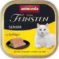 Animonda Vom Feinsten Økonomipakke: 36 x 100 g Animonda vom Feinsten Senior - Fjerkræ