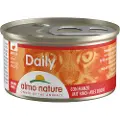 Almo nature Økonomipakke Almo Nature Daily Menu 24 x 85 g - Bidder med okse