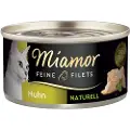 Miamor Fine Fileter Naturel 6 x 80 g - Kylling