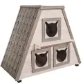 Zooplus Exclusive Kattehus Madeira - L 90 x B 50 x H 75 cm