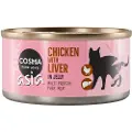 Cosma Økonomipakke: 24 x 170 g Cosma Asia i gelé - Kylling & kyllingelever