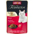 Animonda Vom Feinsten Økonomipakke: 36 x 85 g Animonda Vom Feinsten portionspose - Okse + Kalkunfilet