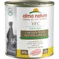 Almo Nature 6 x 280 g / 290 g - Kyllingefilet (280 g)