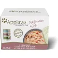 Applaws Mixpakke: Applaws dåser 12 x 70 g - Blandet fisk i gelé