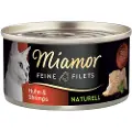 Miamor Økonomipakke: 24 x 80 g Miamor Fine Fileter Naturel - Kylling & Rejer