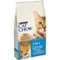 Purina 3-i-1 Chow Tyrkiet Kattemad 15kg