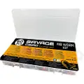 Savage Gear Rib Worm Kit Blødt Agn 60 Enheder