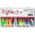 Berkley Pulse Shad Mix Box Blødt Agn 80 Mm 36 Enheder