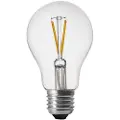 PR Home - Bright LED Filament Normal Clear 60 mm - Transparent - Lyskilder & pærer - - Homeroom