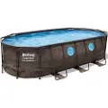 Bestway 56716 Power Steel Swim Vista 549x274x122cm Ovalt Rørbassin