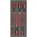Bahco Elektrisk Isolert Slidsede Og Phillips-skruetrækker Sæt I Skum Bakke 1-3 Fit&go 45 Mmx181 Mmx445 Mm 6 Enheder