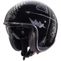Premier Helmets Vintage Evo Nx Silver Chromed åben Hjelm