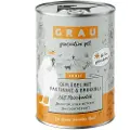 Grau 12 x 400 g - Fjerkræ med Pastinak & Broccoli