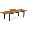 Hillerstorp - NYDALA bord 96x200/280 cm - Sort - Spiseborde - - Homeroom