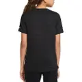 Nike Dri-FIT Miler-træningsoverdel til større børn (drenge) - sort